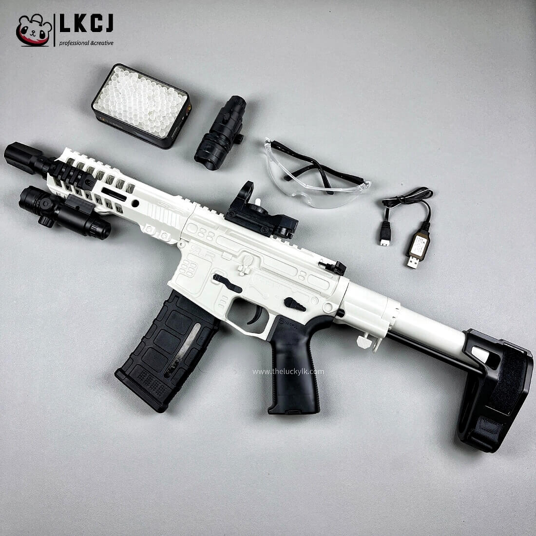 SLR Gel Blaster 2.0 With Forward And Backward Movable Bolt