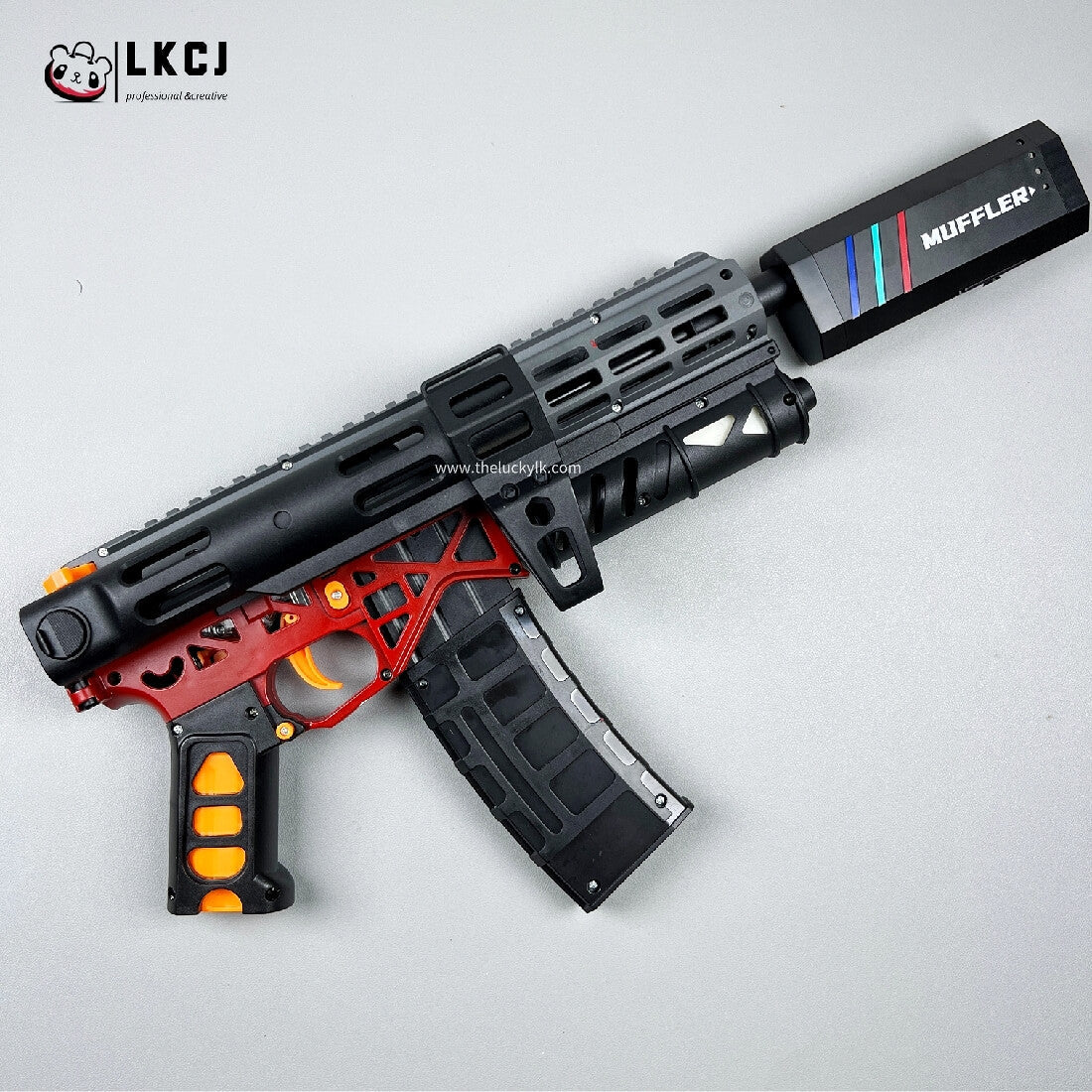 MK6 Gel Blaster With Red Light Effects And Smoke Effects