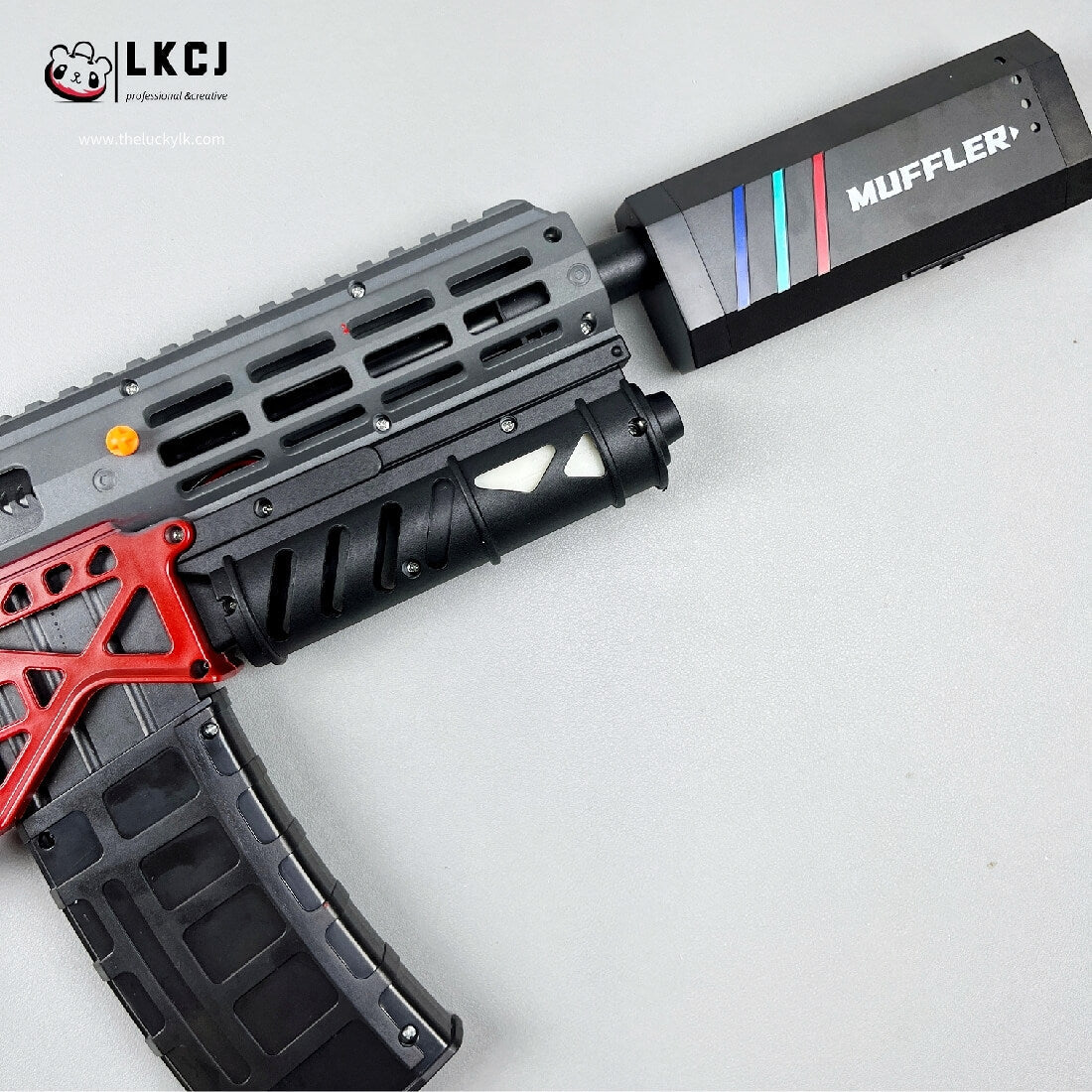 MK6 Gel Blaster With Red Light Effects And Smoke Effects