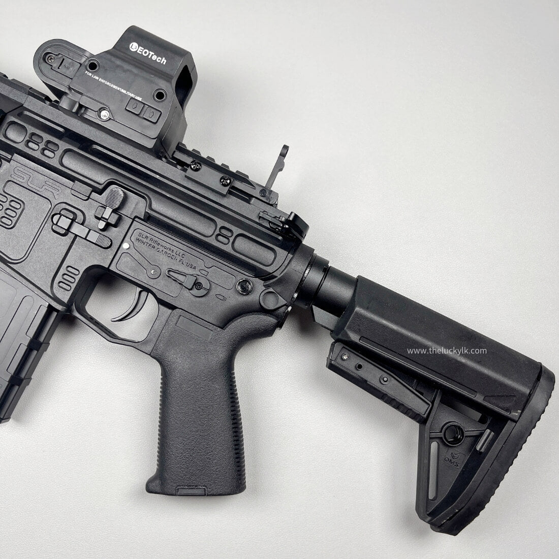 Neuer SLR-Gel-Blaster für Präzisionsschießen, Schnellmodus, 11,1-V-Batterie, empfohlenes Alter: 18+