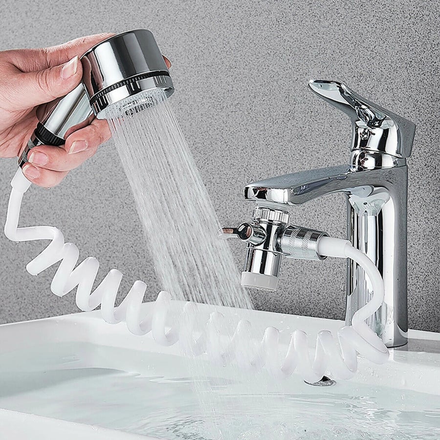 GRIFO DE LAVABO DE BAÑO BOQUILLA DE DUCHA JUEGO DE INODORO