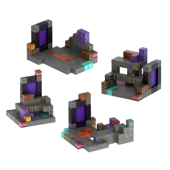 100 STÜCKE Magnetische My World Cubes Pack Edition Magnet Bausteine STEM Montessori Stapelspielzeug -T080