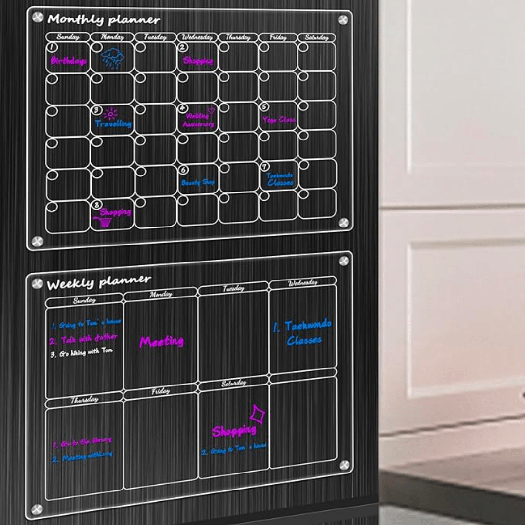 MemoMate™ – Magnetischer Acrylkalender und Planer