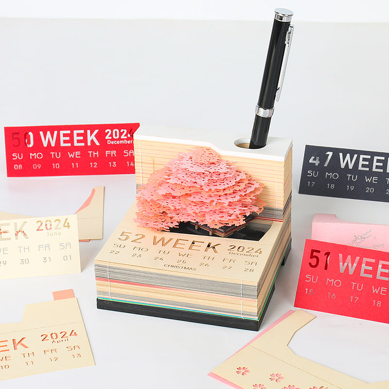 Sakura-Tempel (mit Licht und Kalender 2024)