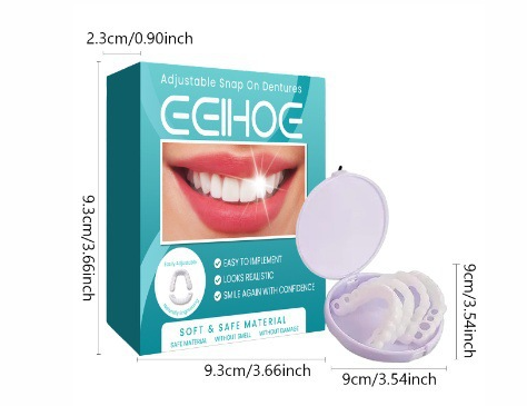 💝Letzter Tag Rabatt – 60 % Rabatt💝Neueste👨⚕Verstellbare Snap-On-Zahnprothesen😁