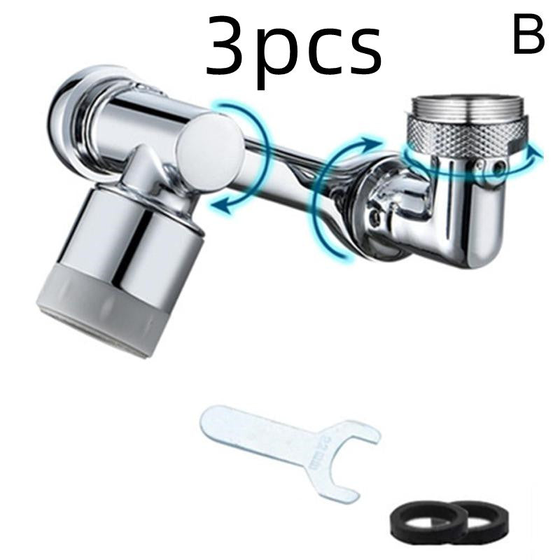 Aireador de grifo giratorio universal de 1080 grados Extensor de grifo multifunción Ducha giratoria universal resistente a salpicaduras