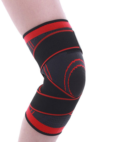 Rodilleras deportivas, mangas para fitness, running, ciclismo, rodilleras elásticas de nailon