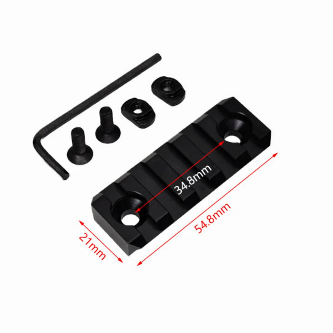 3 PC-Ganzmetallschienen