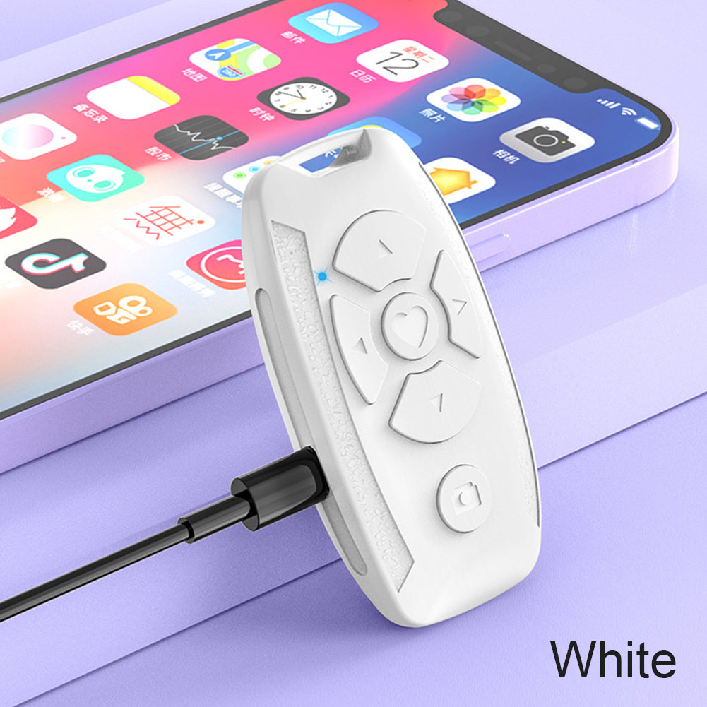 Mobile Phone Bluetooth Remote Control Wireless Rechargeable Page Turning Controller