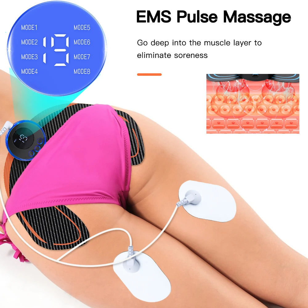 Entrenador inalámbrico para glúteos y caderas