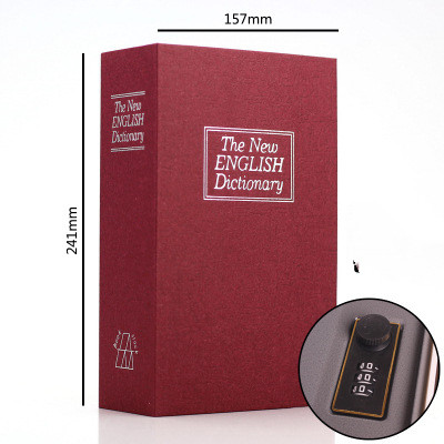 Caja fuerte con forma de libro secreto💵