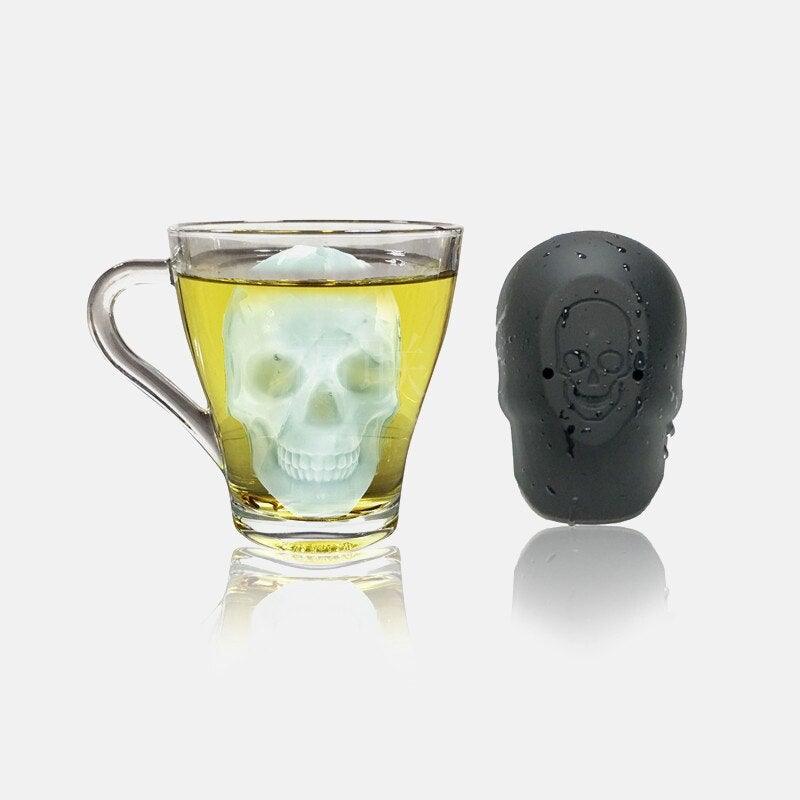 3D Totenkopf Eiswürfelbereiter