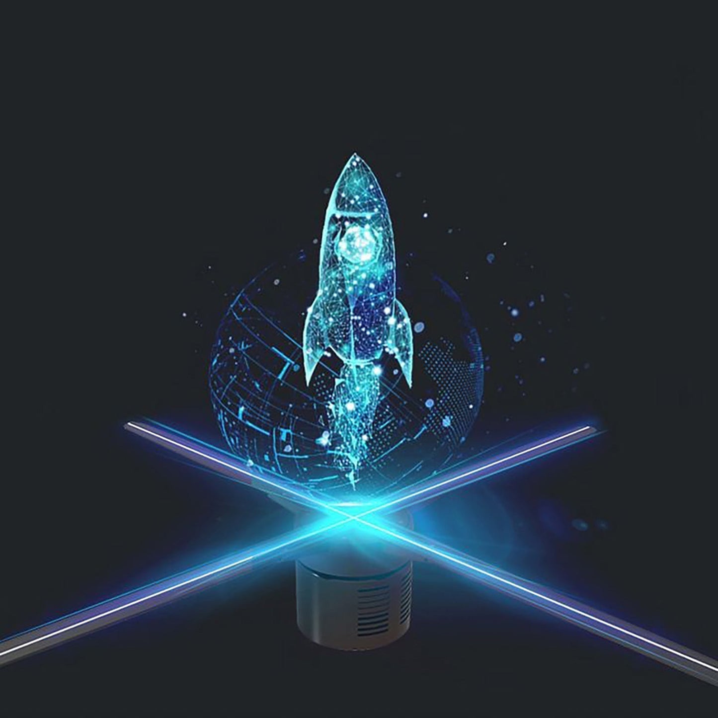 3D Hologram LED Fan Projector