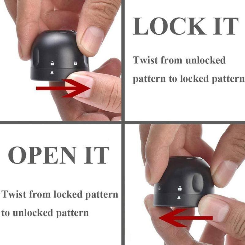 3 Stück Vakuum-Flaschenverschluss