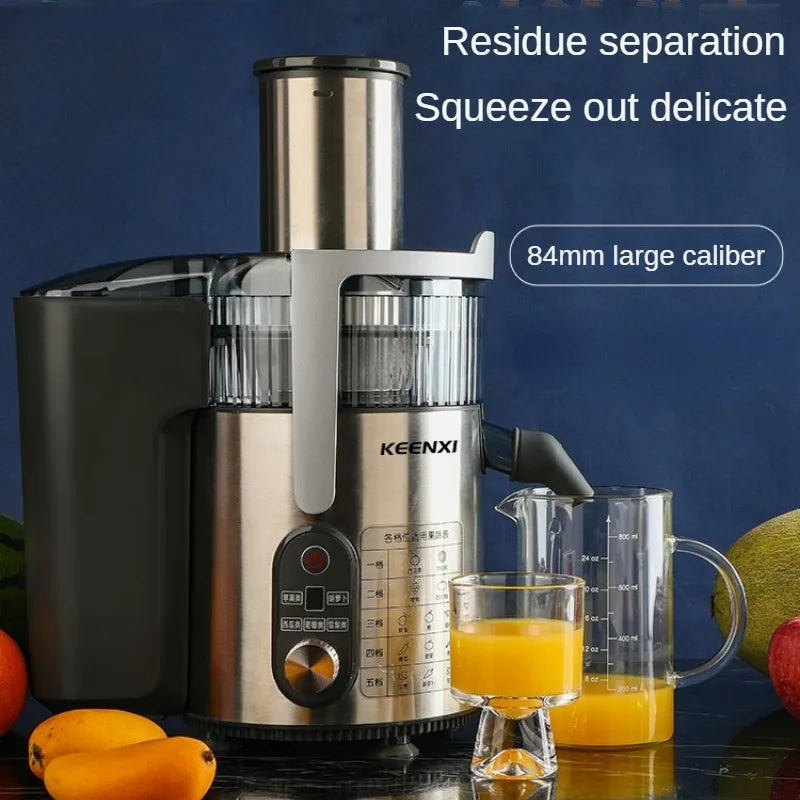 Máquina extractora de jugo fresco de caña de azúcar Exprimidor de frutas doméstico 220V