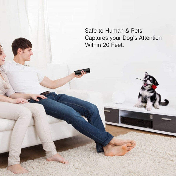 Dispositivo de entrenamiento para perros repelente ultrasónico para perros Dispositivo antiladridos portátil