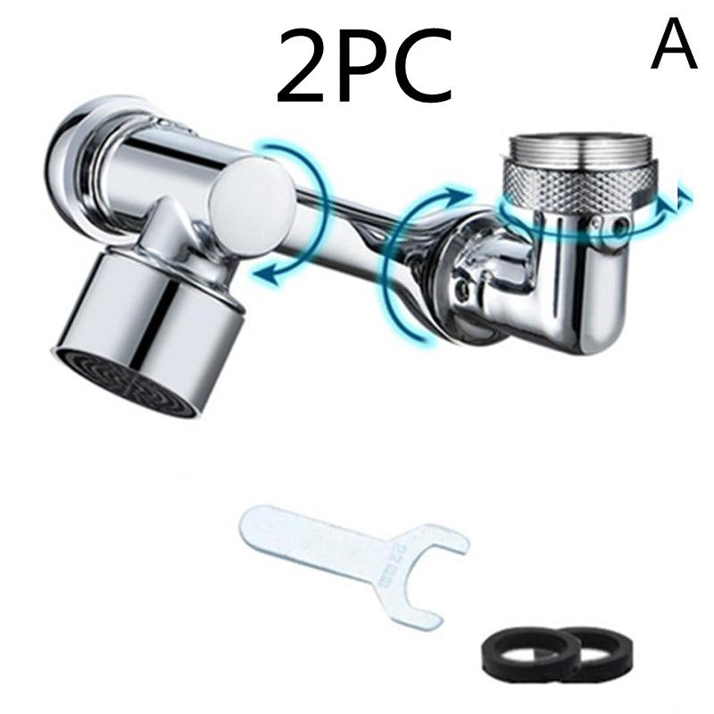 Aireador de grifo giratorio universal de 1080 grados Extensor de grifo multifunción Ducha giratoria universal resistente a salpicaduras