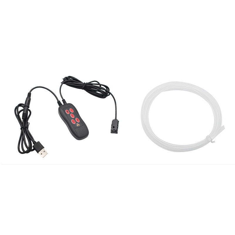 Fuente de alimentación USB para luz ambiental LED de consola central de automóvil