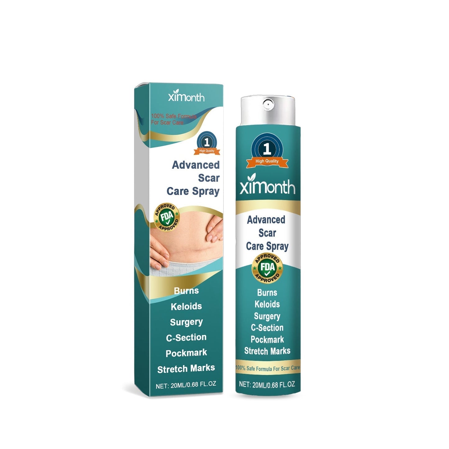 Spray zur Narbenbehandlung