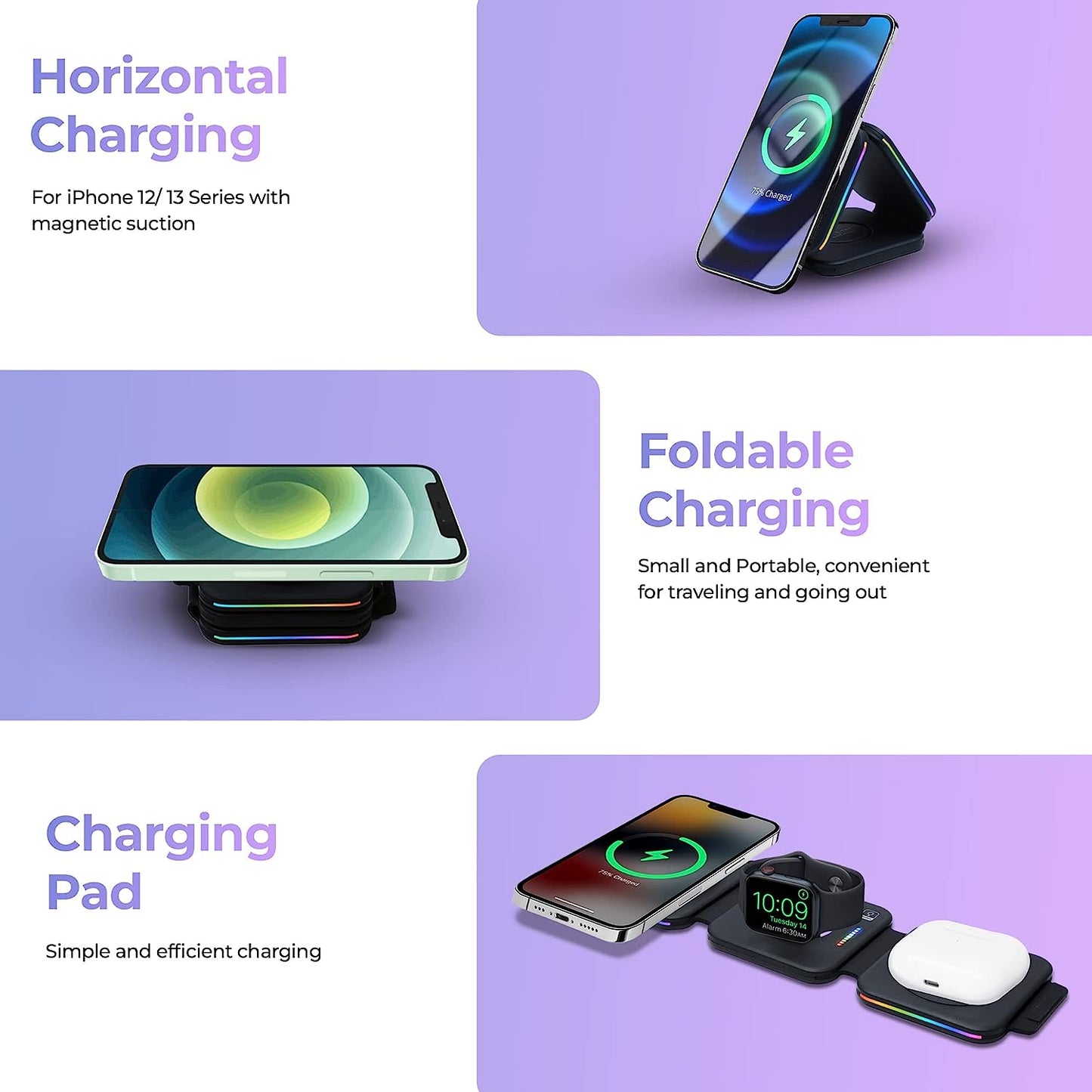 3 in 1 Wireless Charger