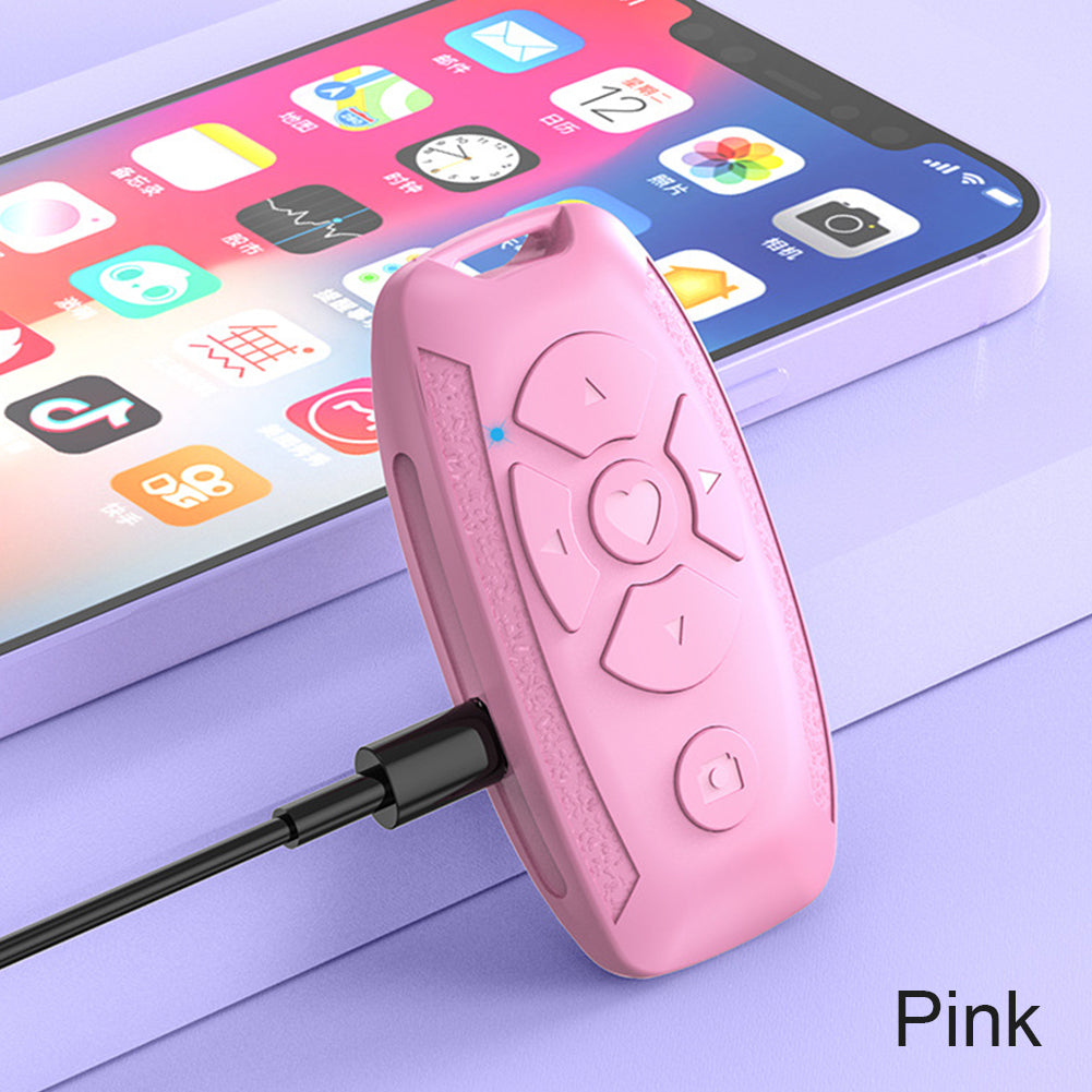Mobile Phone Bluetooth Remote Control Wireless Rechargeable Page Turning Controller