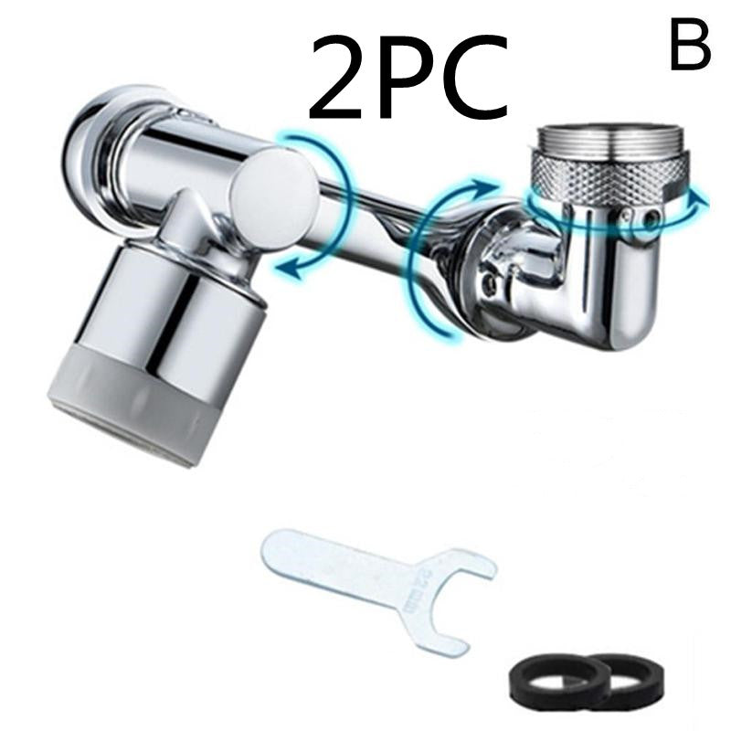 Aireador de grifo giratorio universal de 1080 grados Extensor de grifo multifunción Ducha giratoria universal resistente a salpicaduras