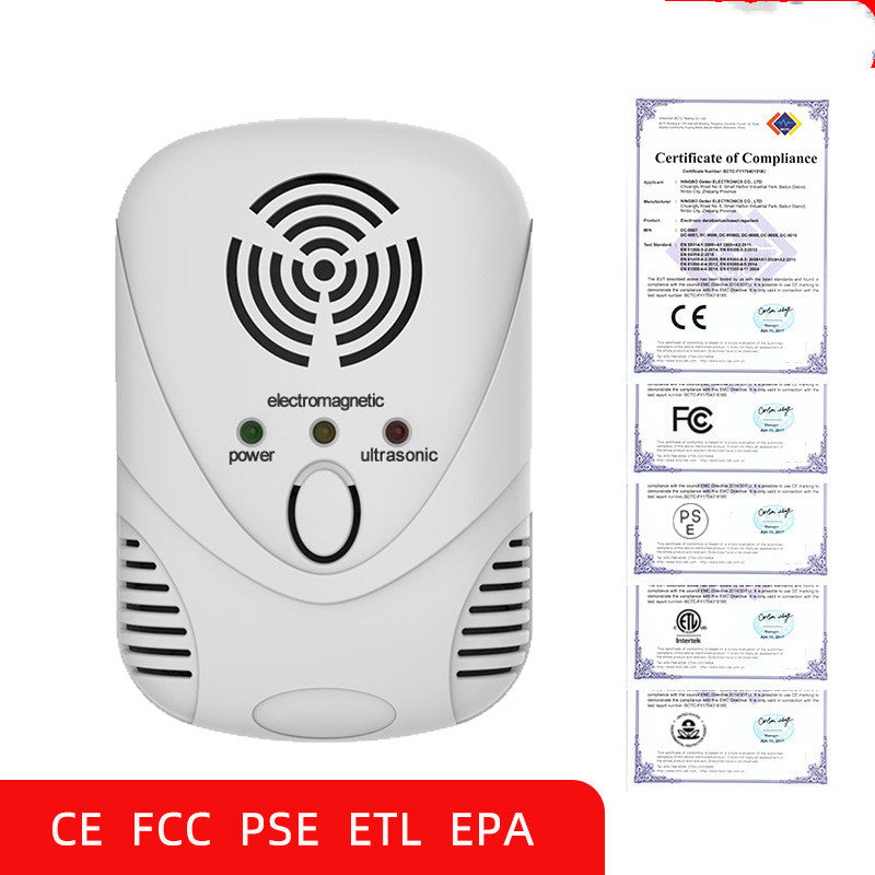 Dispositivo repelente de ratas ultrasónico, desparasitador electrónico doméstico, arductor multifuncional