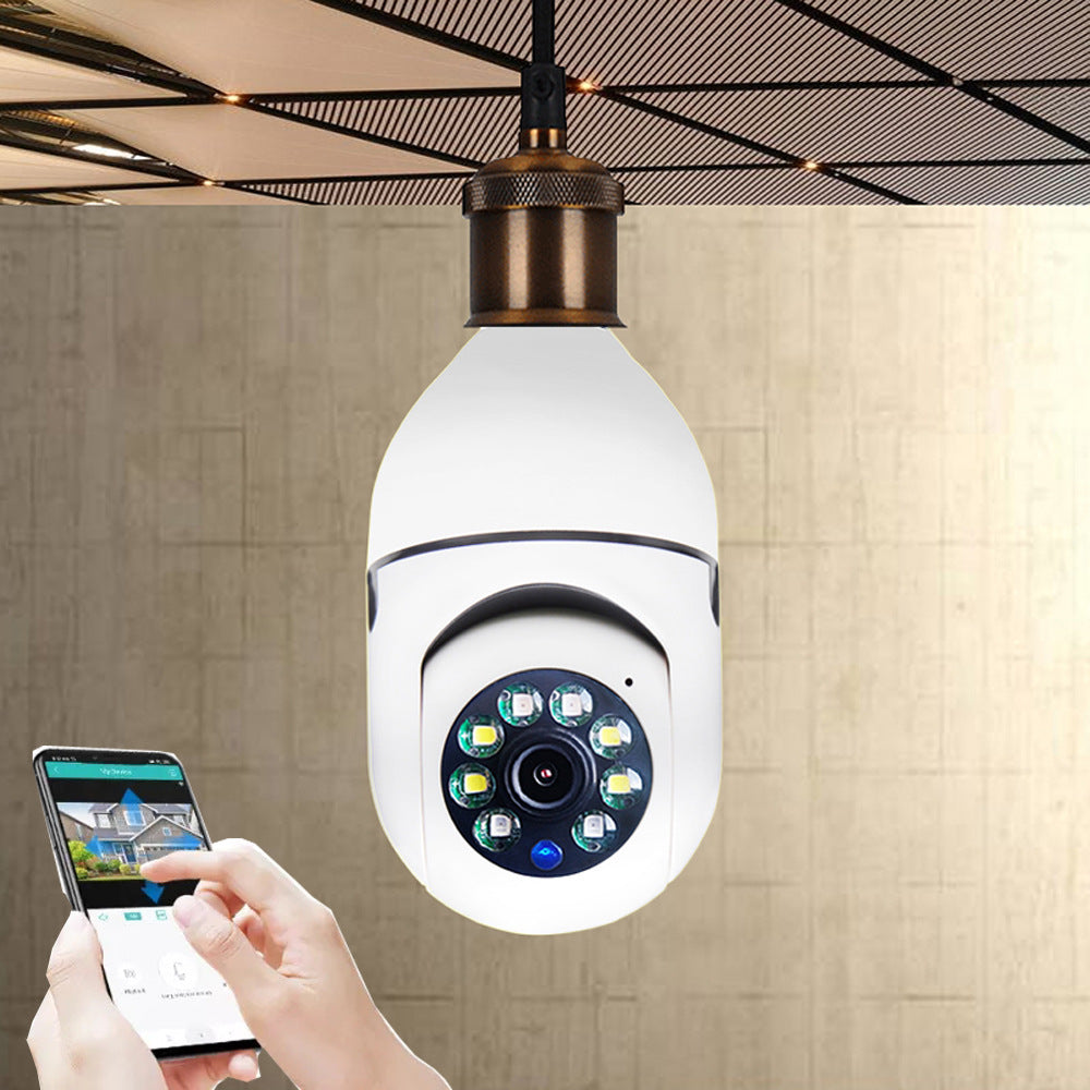 WiFi KAMERA 1080P Glühbirne 4X Zoom Kamera E27 Home 5GWiFi Alarm Monitor