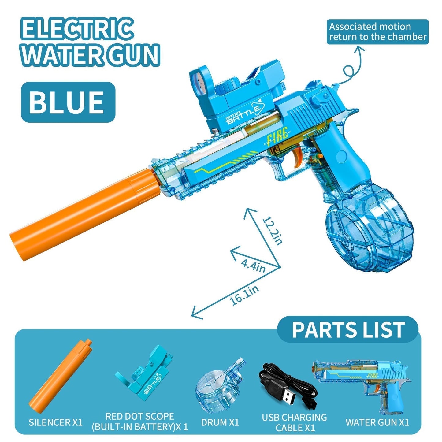 Electric Water Gun Toy