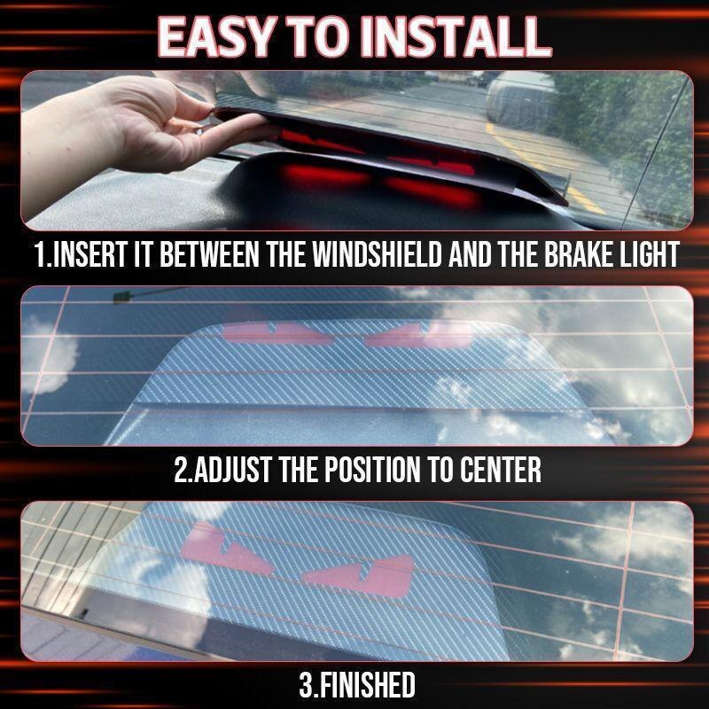 Pastillas de luz de freno para coche con efecto ojos rojos