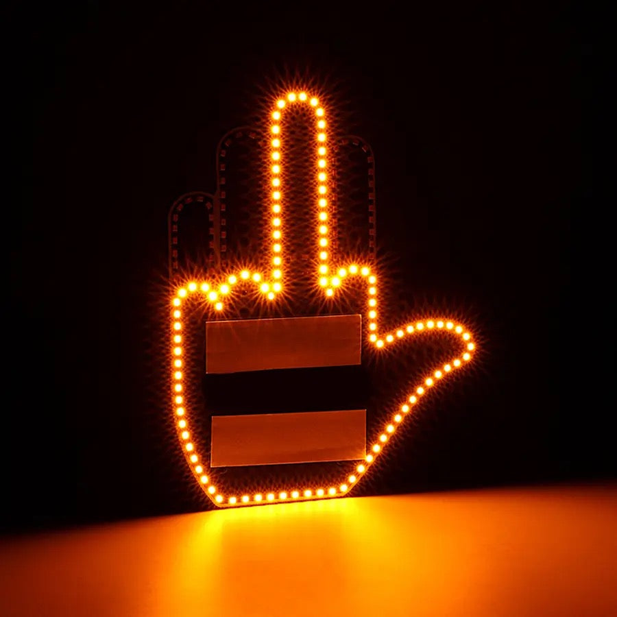GloGesture™ - Señal de mano con LED