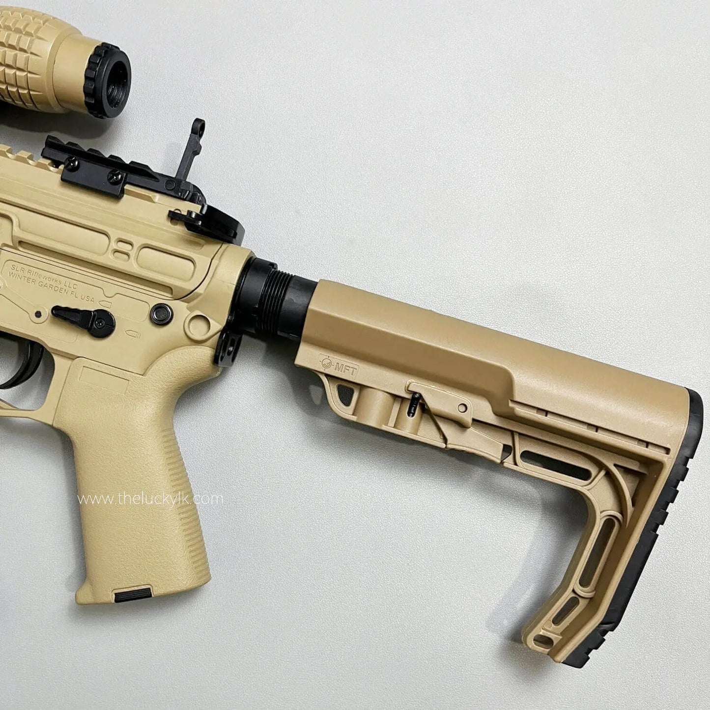 Neuer SLR-Gel-Blaster für Präzisionsschießen, Schnellmodus, 11,1-V-Batterie, empfohlenes Alter: 18+