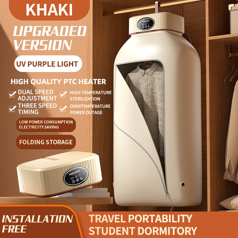 New Foldable Clothes Dryer Portable Travel Household Clothing Iron
