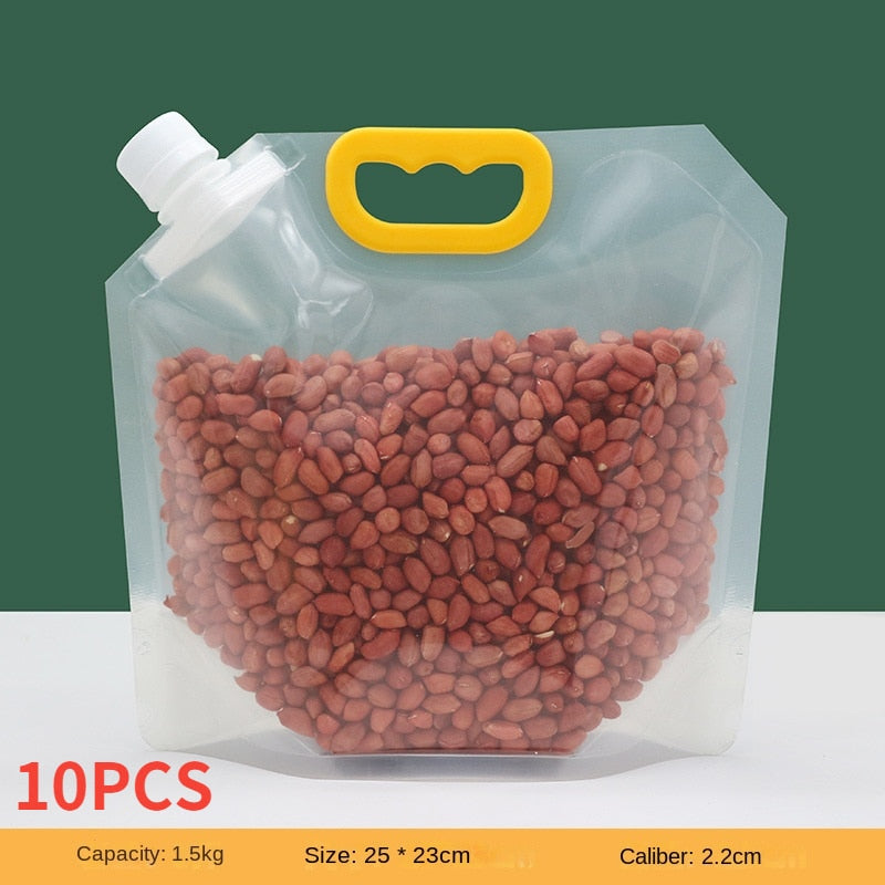 Bolsa para almacenar granos