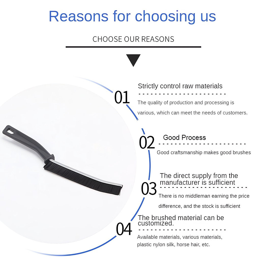 2 Stück langlebige Reinigungsbürste