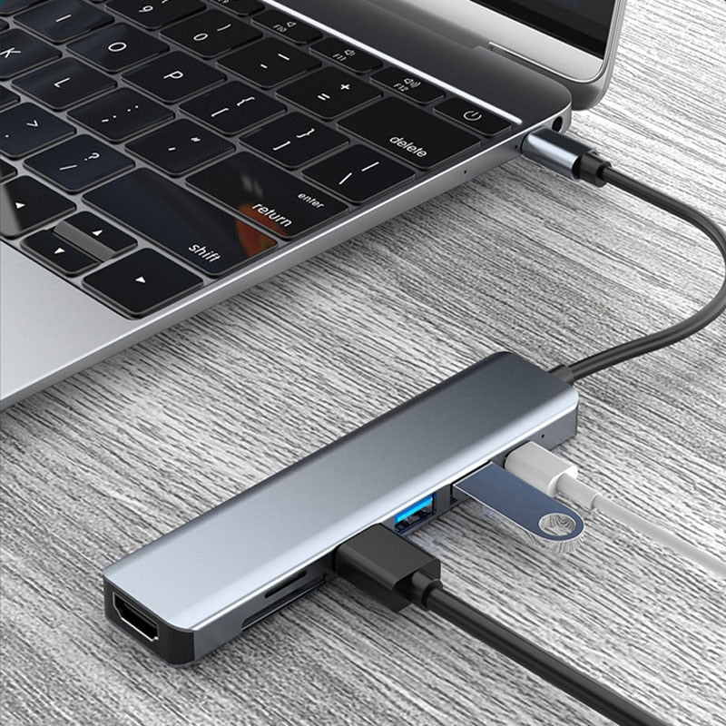 Adaptador para computadora portátil con estación Thunderbolt