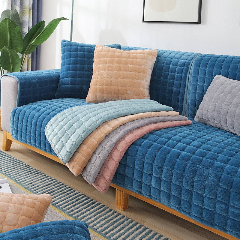 Plush Sofa Cover