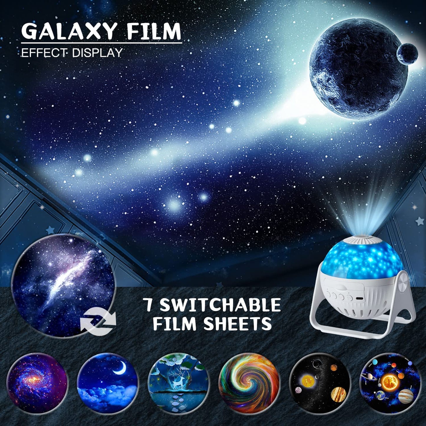 Galaxie Nachtlampe