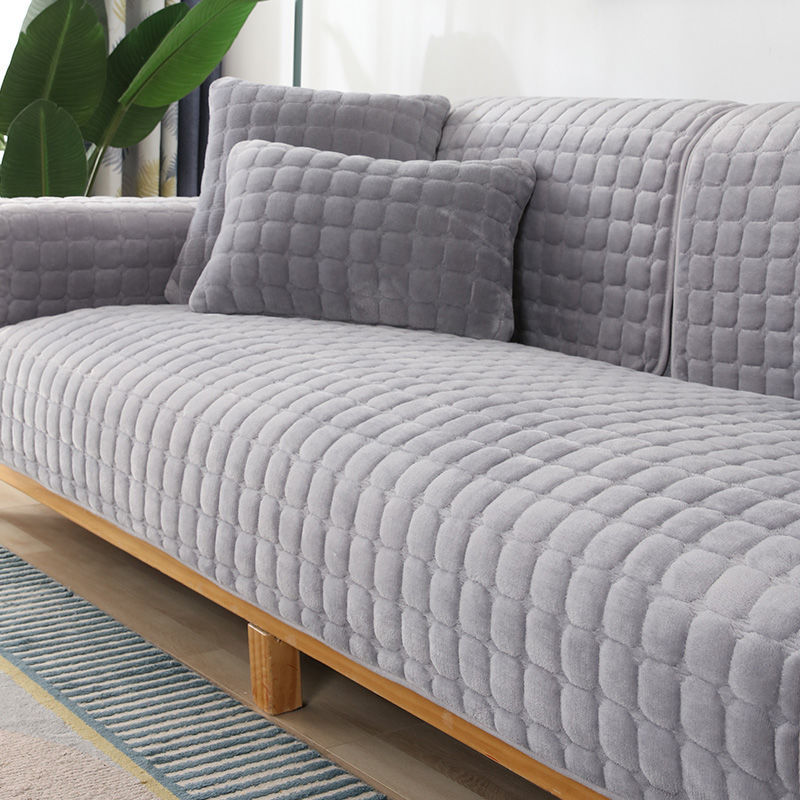 Plush Sofa Cover