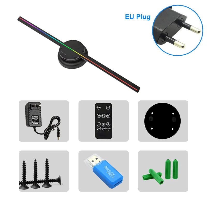 3D-HD-Hologrammprojektor