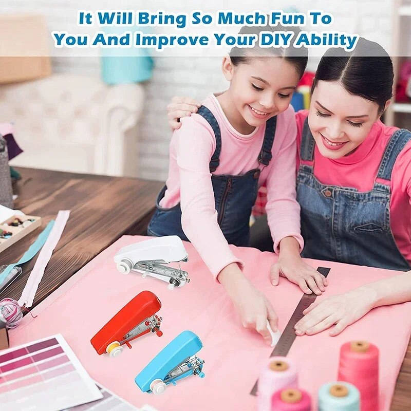 Tragbare manuelle Nähmaschine