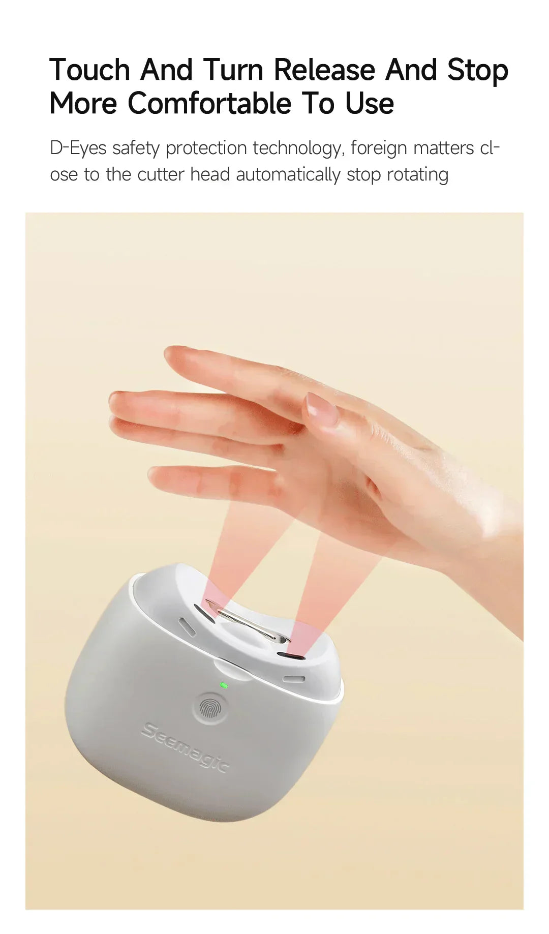 Elektrischer automatischer Nagelknipser Pro