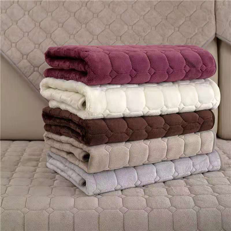 Plush Sofa Cover