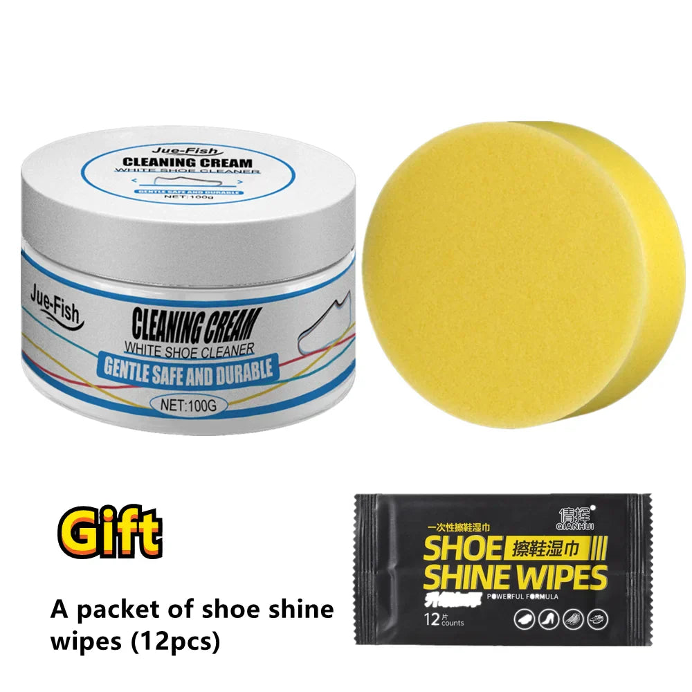 Crema para limpiar zapatos