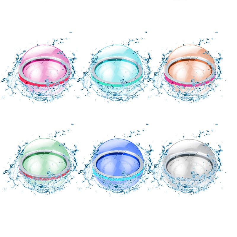 Globos de agua reutilizables