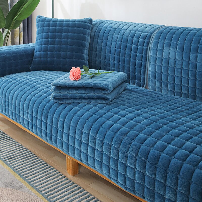 Plush Sofa Cover