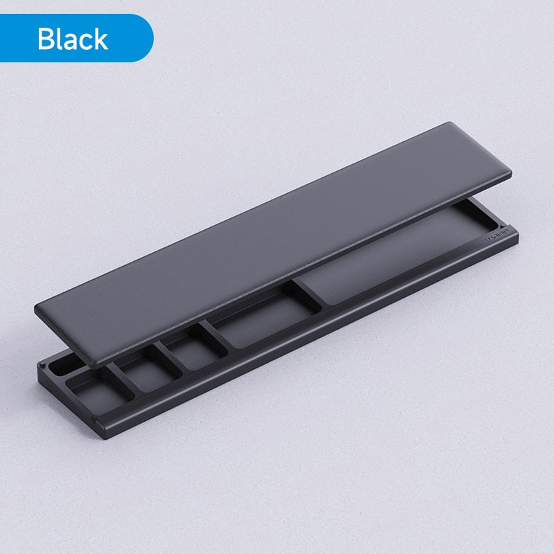 Almohadilla de descanso para muñecas para guardar el teclado