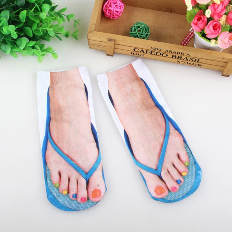 3D Flip Flops Lustige Socken