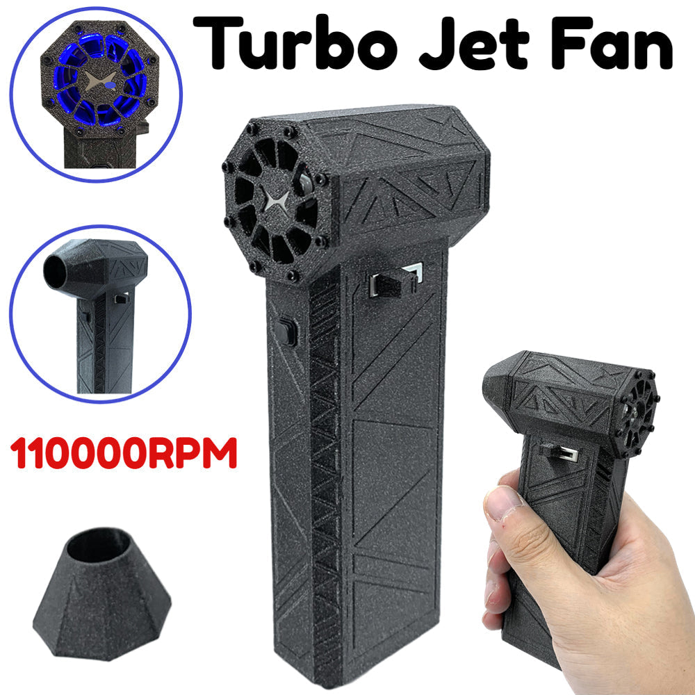 Mini ventilador turbo inalámbrico de 110 000 RPM para limpieza y barbacoa