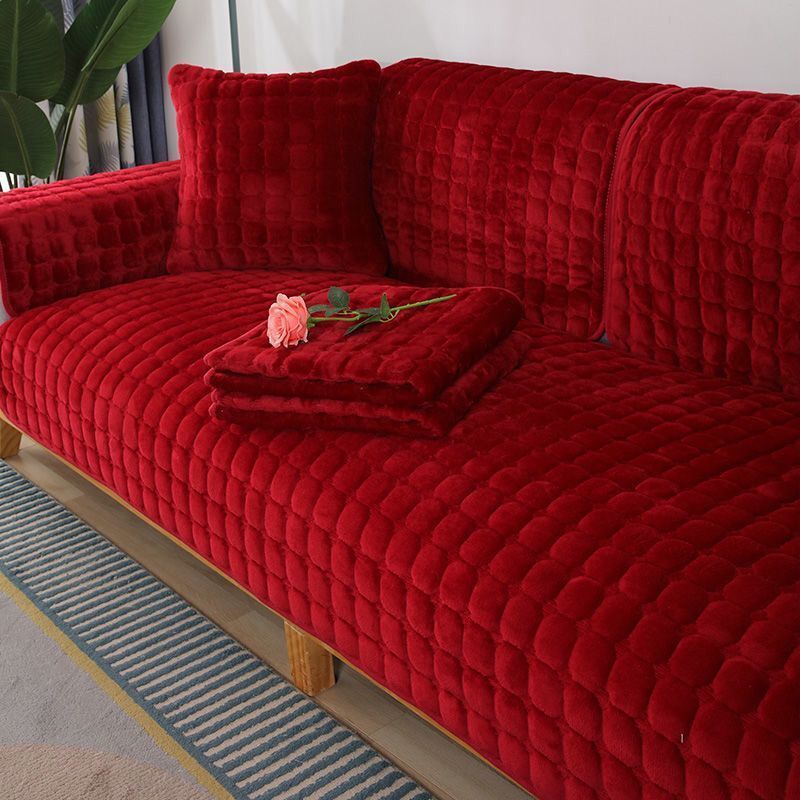 Plush Sofa Cover